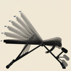 Banco plegable con 7 posiciones regulables 0º-75º