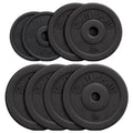 Set de Discos Gorilla Sports 27,5 Kg - 2x1,25 Kg 2x2,5 Kg 4x5