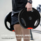 Set de Discos de Pesas 30 kg - 2X10 Kg 2X5 Kg