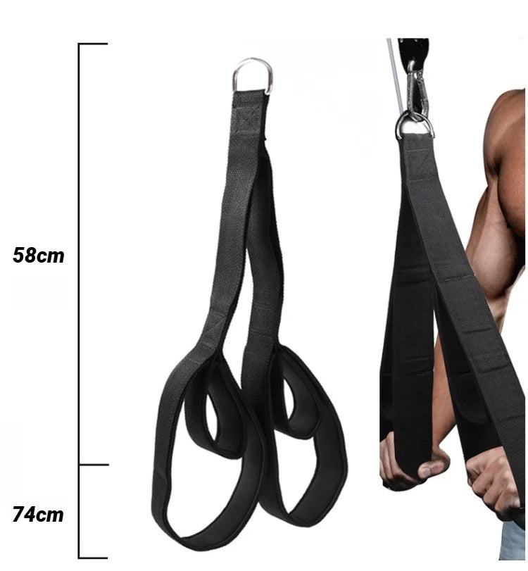 Agarre de Cuerda con 2 Longitudes para Polea