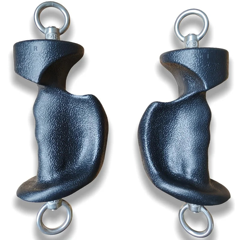 Agarre ergonómico para polea