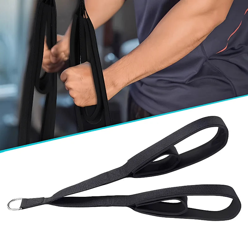 Agarre de Cuerda con 2 Longitudes para Polea