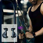 Agarre ergonómico para polea