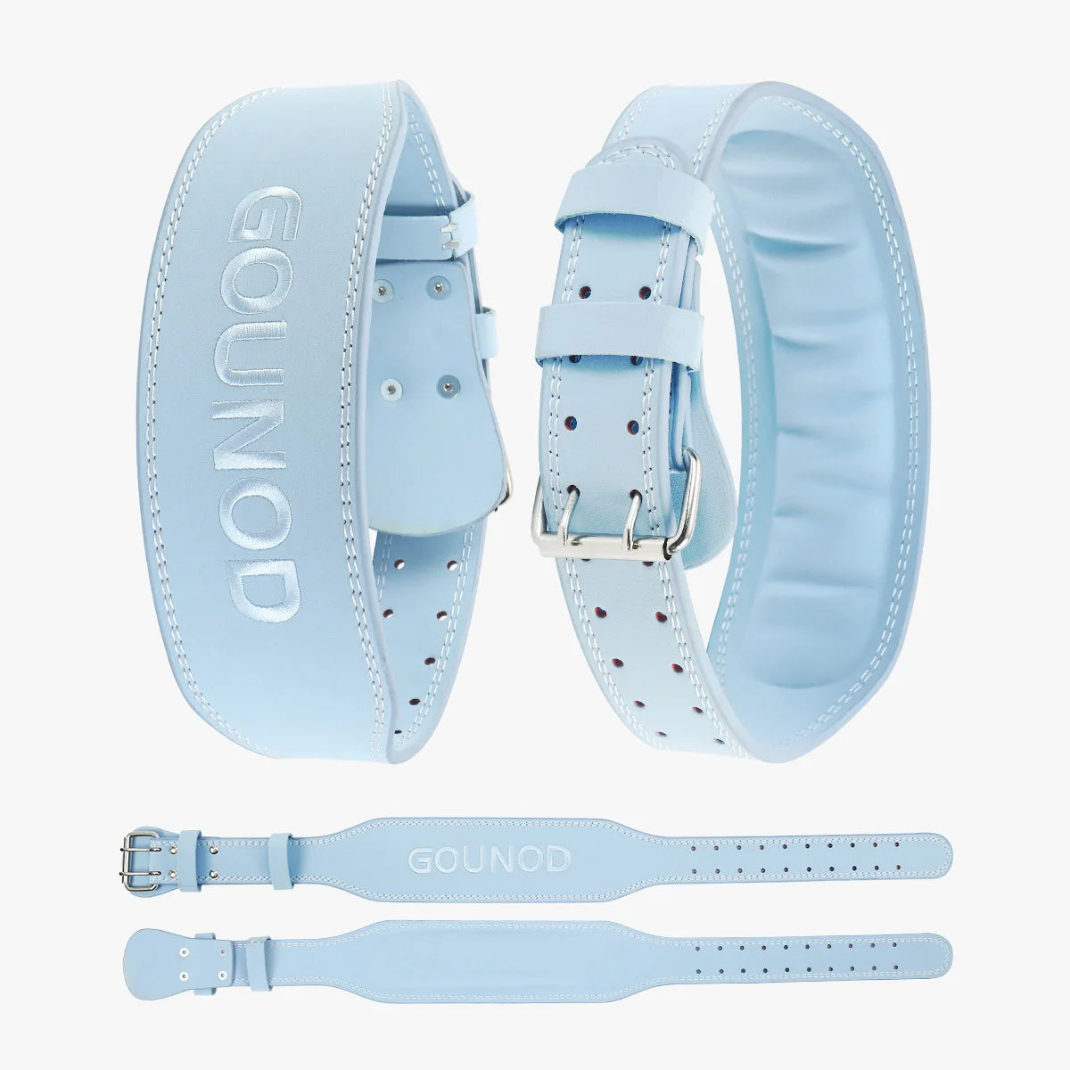 Cinturón de Levantamiento de Pesas Con Acolchado Lumbar