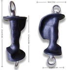 Agarre ergonómico para polea