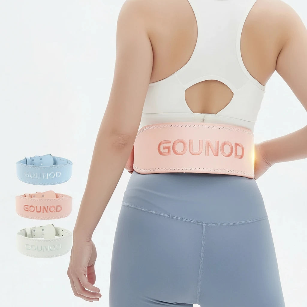 Cinturón de Levantamiento de Pesas Con Acolchado Lumbar